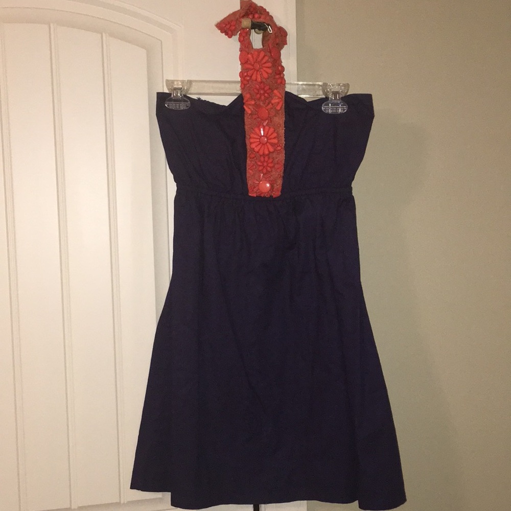 Judith march game day dress. Halter top